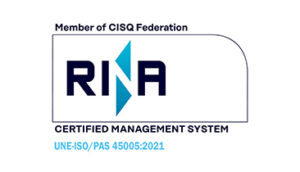 Certificado RINA ISO 45005